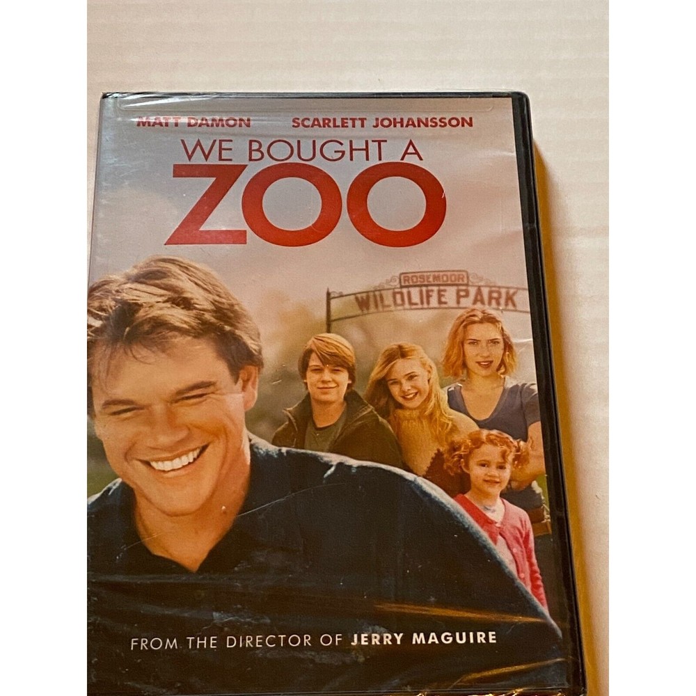 We Bought a Zoo DVD, SEALED Matt Damon Scarlett Johansson